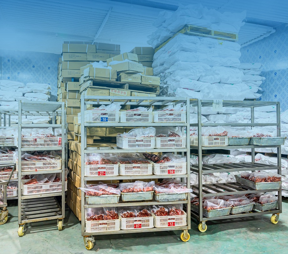 pork cold storage room 