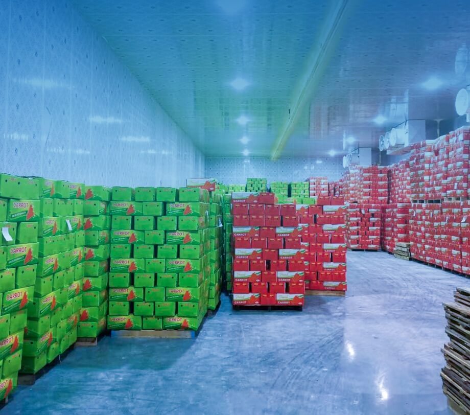 corrot cold storage room